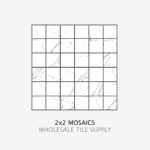 12X12 PREMIERE PEARL 2X2 MOSAIC