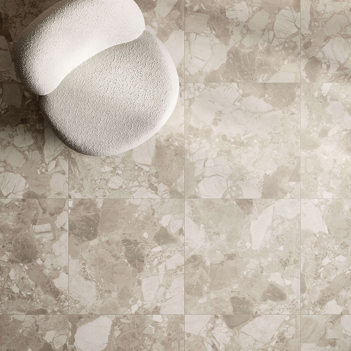 24X24 ELEMENTS CREAM RECTIFIED PORCELAIN | Sarasota Wholesale Tile